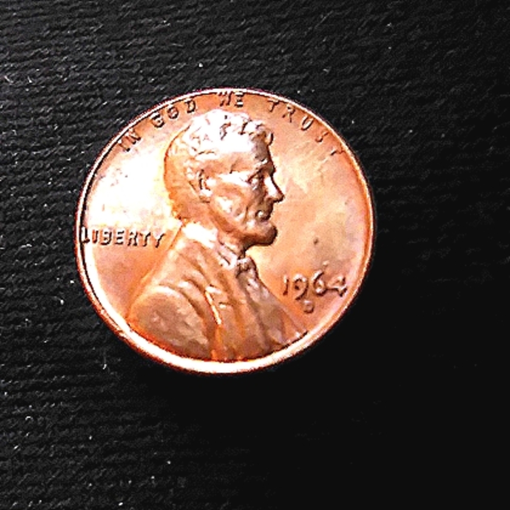64d Authentic 1 cent US collectible